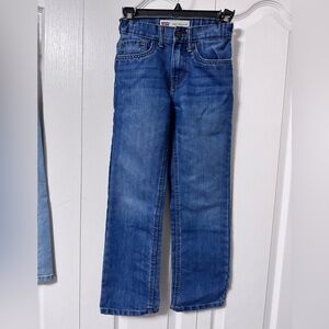 Boys Levi’s 505 regular denim jeans size 10 slim